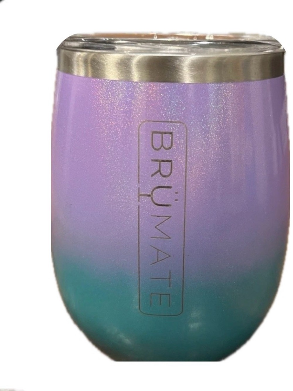 Brumate Glitter Mermaid Wine Tumbler